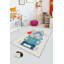 Tapis tissé élégant 5,9 x 9,2 pi, 100% polyester, antibactérien, antidérapant | Impression numérique 3D, lavable à la machine (30-40 ° C) | Parfait pour les salons, les chambres à coucher et les endroits très passants, durable et facile d'entretien-1411333024