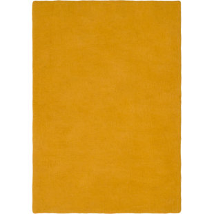 Solid Colour Wool Hand Woven Area Rug