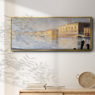 The Doges' Palace, 1908- Framed Canvas