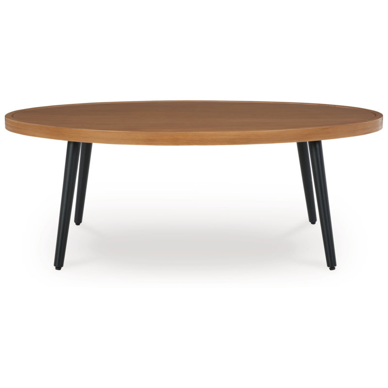 Patrica Outdoor Coffee Table, 30" x 48" x 17.75"