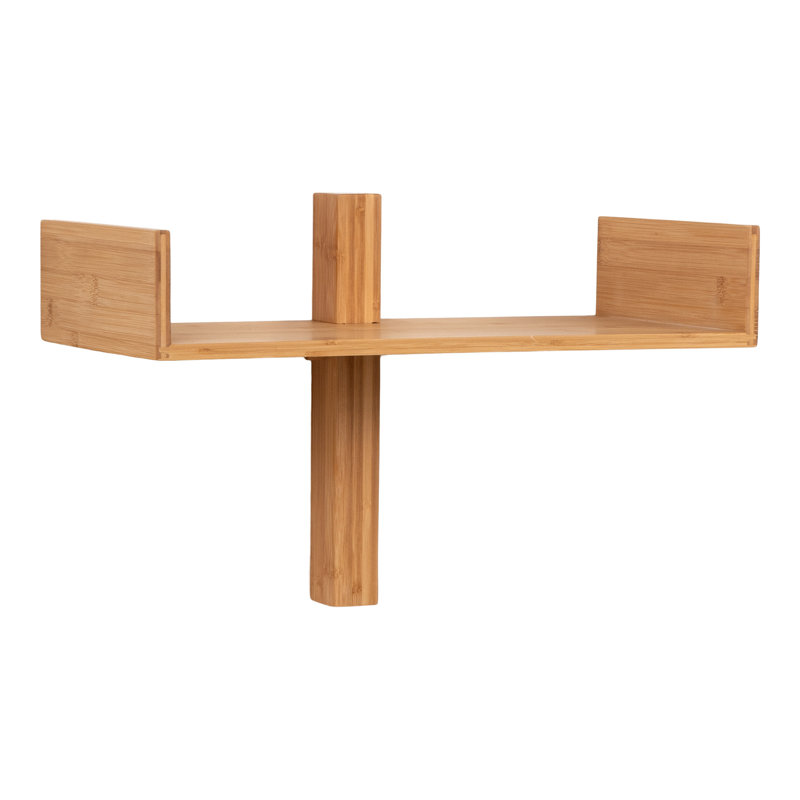 Nadelie Wood Accent Shelf with Adjustable Shelves