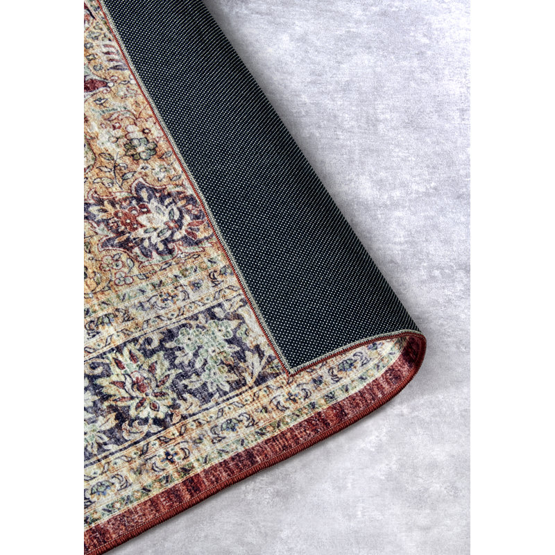Aurora Oriental Machine Woven Area Rug, Rectangular 80 x 150cm