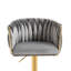 Tabourets de bar rétro avec dossier et chaises à hauteur de comptoir 2 pièces / ensemble-1930984885