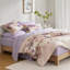 Ensemble d'édredon floral avec draps, taupe, pleine grandeur, microfibre douce, aquarelle, rembourrage hypoallergénique-122563624-122563625