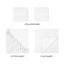 Ensemble de draps de luxe en coton égyptien à densité de tissage 700 fils-33092033-33092029