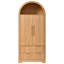 Armoire de rangement de 72 po de haut avec rangement à cannelures et garde-manger 72 po avec 2 tiroirs pour les cuisines et le salon-130084400