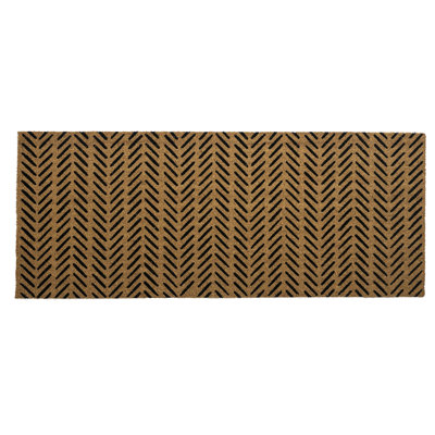 Fishbone Coir Doormat