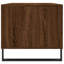 Table basse en bois d'ingénierie chêne brun 35,4 po x 19,3 po x 17,7 po