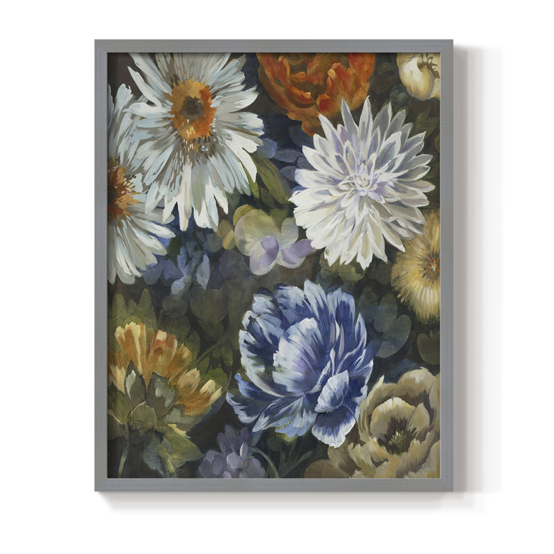 Modern Heirloom Framed Print - Solid Wood, Gris, H 21 po x l 17 po