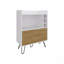 Bar, 1 porte, 4 tablettes