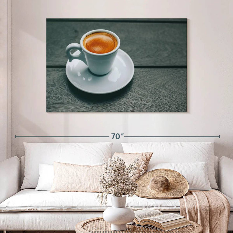 Yarlin Morning Espresso Shot, 32" H x 48" W