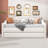 Twin Size Tufted Upholstered Daybed With Trundle ,Velvet Sofabed With Usb&Type-C Charging Ports-1717648552-1717648559