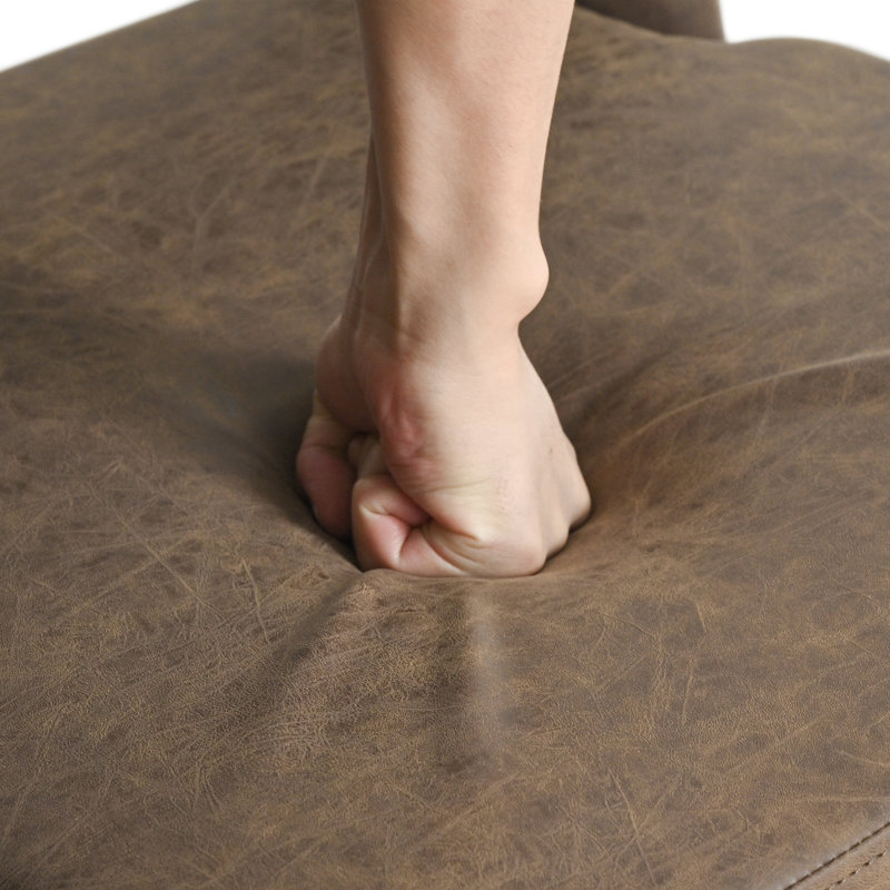 Chaise de salle à manger rembourrée Mason, 2, Marron foncé
