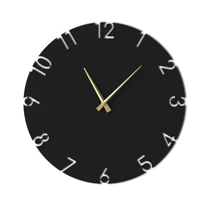 Trace Metal Wall Clock