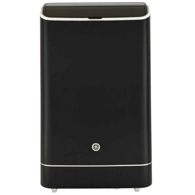 GE 10,500 BTU Black Portable Air Conditioner with Heater and Remote