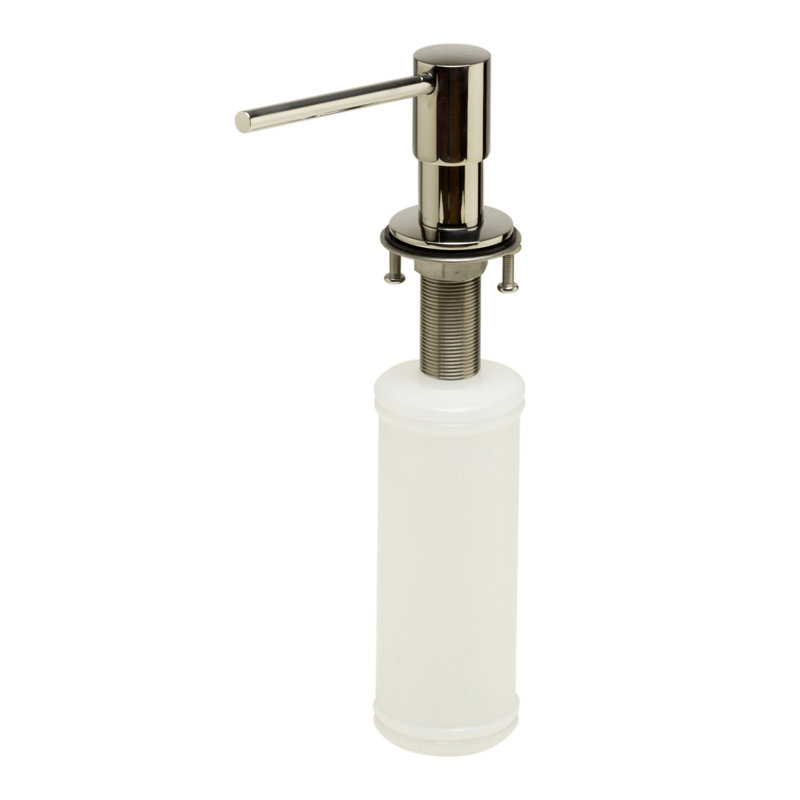Soap Dispenser, Polished Stainless Steel