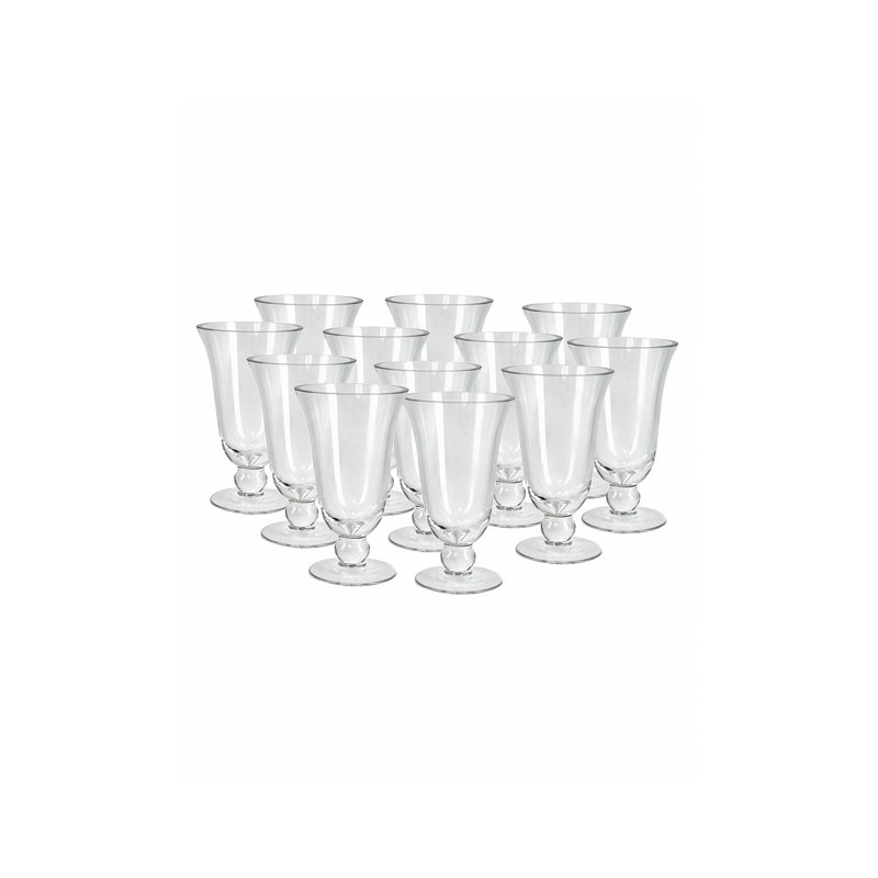 Vase en verre transparent Wazon