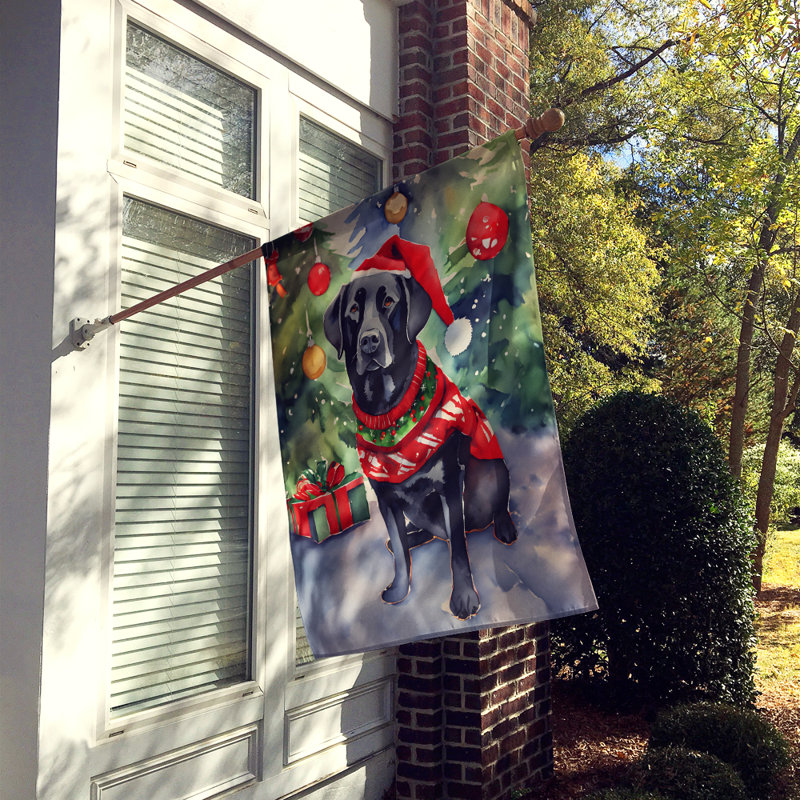 Double Sided Polyester Christmas, 40'' H x 28'' W