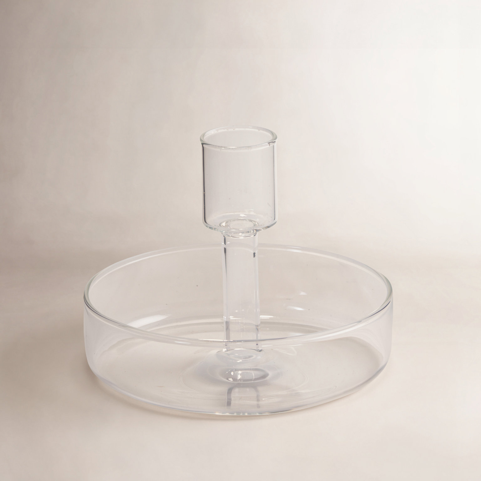 Ianthe Candleholder, 3.5" H x 4.25" W x 4.25" D