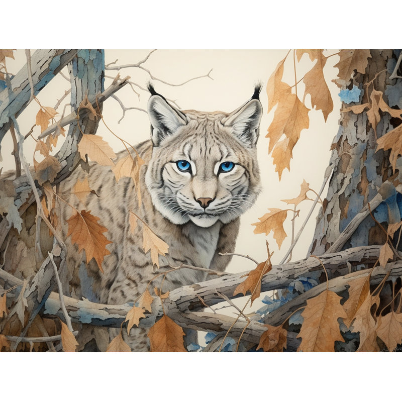 Bobcat Beige Bedding, Queen Comforter