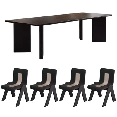 2 Rectangular Dining Set