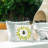 Stupell Industries Lemon & Bee Wreath Design by Creatif Belle Outdoor Printed Pillow