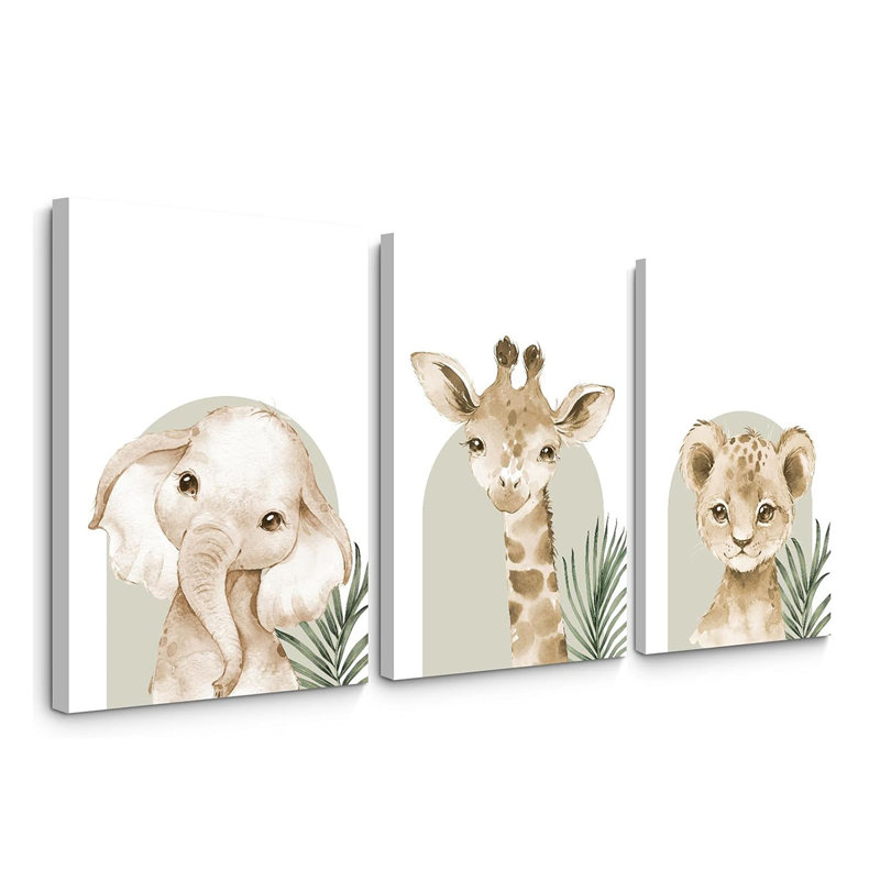 3 Piece Wrapped Canvas Print