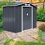 Brazzeal 6.2 Ft X 9 Ft  Metal Saltbox Tool Shed