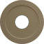 Médaillon de plafond Endurathane Palmetto, DE 11 3/8 po x P 3 5/8 po x P 7/8 po (convient aux auvents jusqu'à 4 1/2 po)-27780967