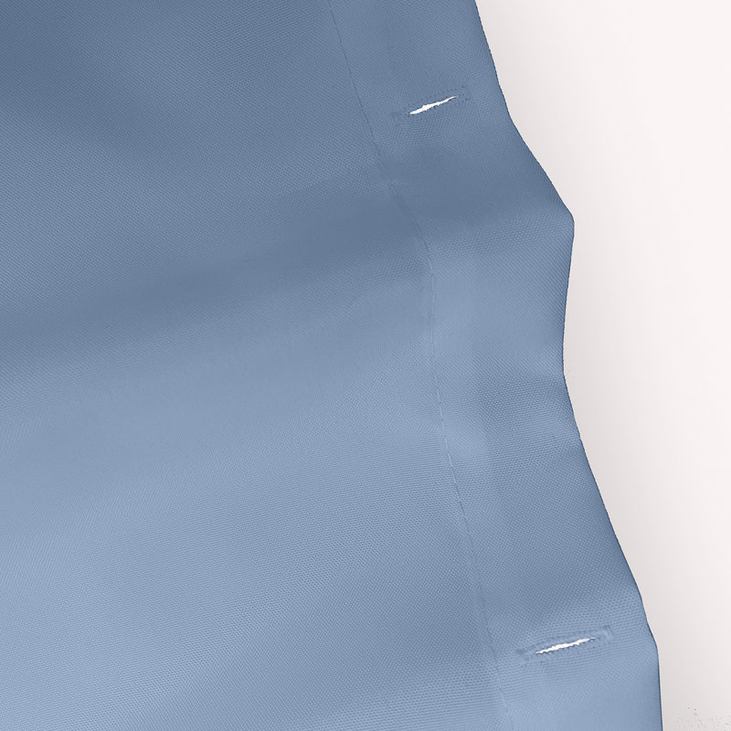 Rideau de douche simple Cavendish, Bleu