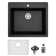 Karran Quartz 25'' X 22'' Single Bowl Drop-in Kitchen Sink Kit