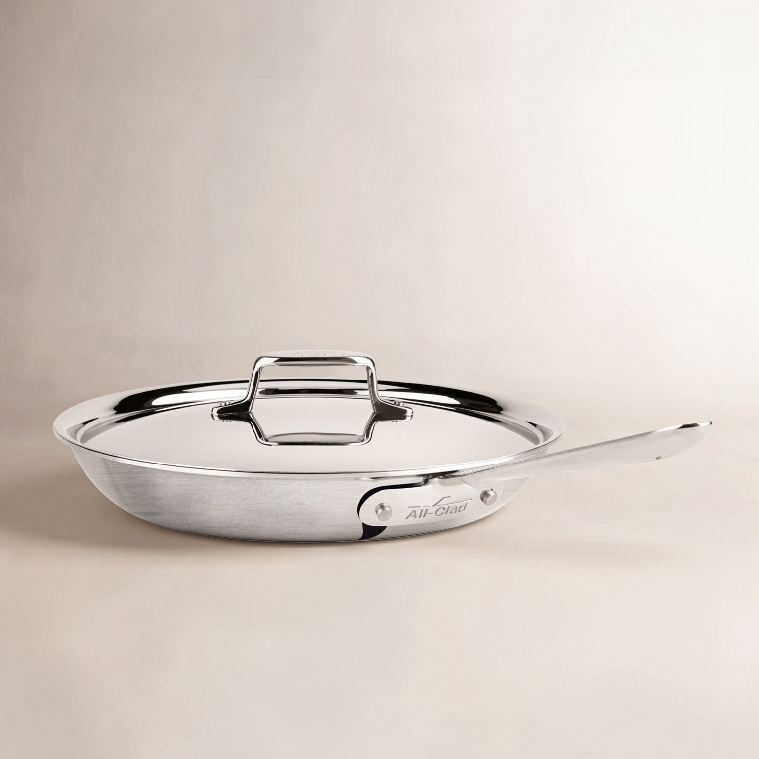 All-Clad D5 Stainless® Brushed 12" Frying Pan