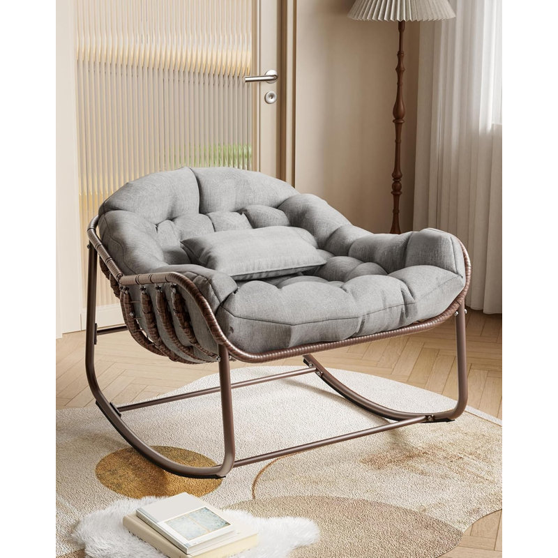 Outdoor Lounge Chair, Grey