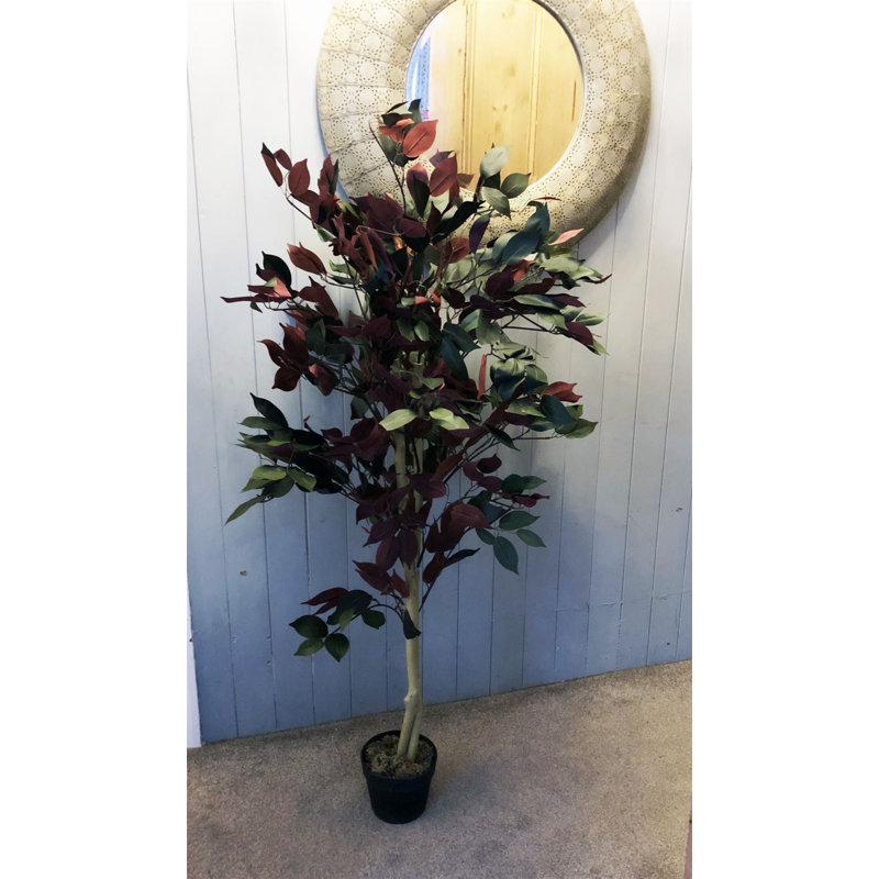 120cm Faux Tree in Metal Planter