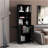 Wenge 2-Door Bookcase