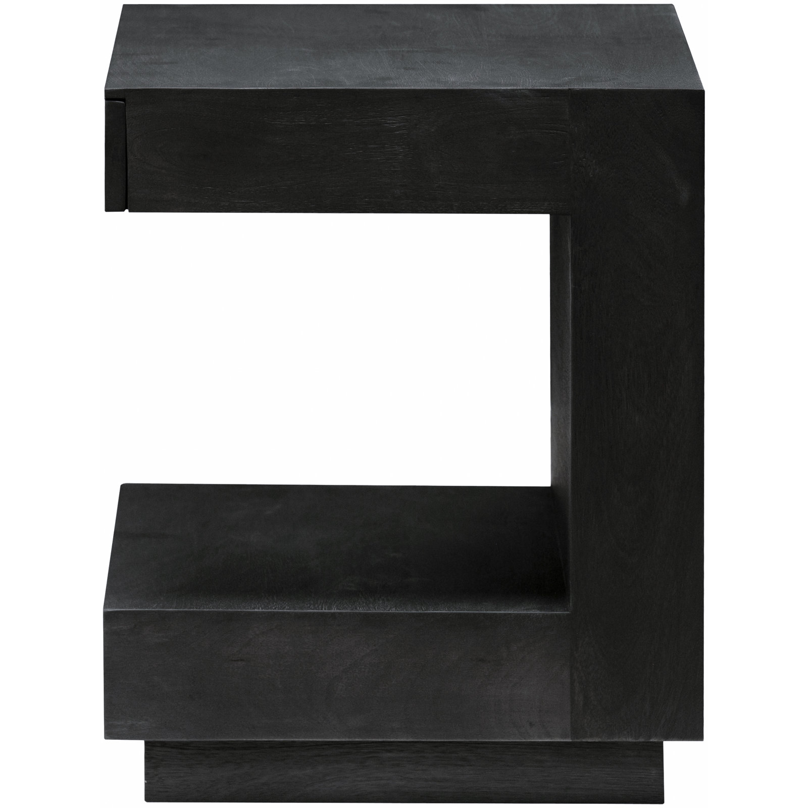 Sonora 18" Mango End Table, Black