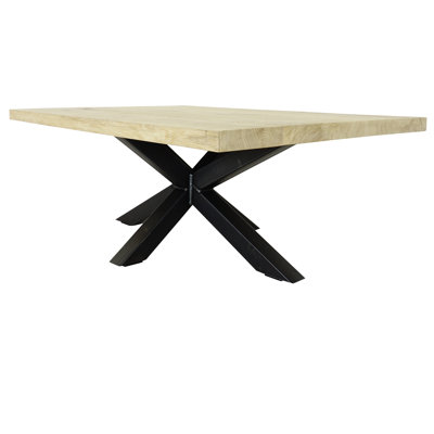 Eddy Solid Wood Pedestal Coffee Table