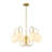 Auline 5 - Light Gold Steel Dimmable Modern Living Room Bubble Chandelier