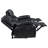Elodie Black Upholstered Motion Reclining Sofa-1183262316