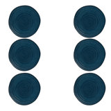 Gemstone Lapis Lazuli Stoneware Dinner Plate