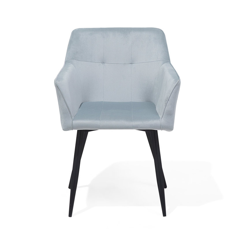 Willenhall 41cm H Tufted Armchair, Grey