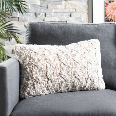 Housse et insert de coussin lombaire 