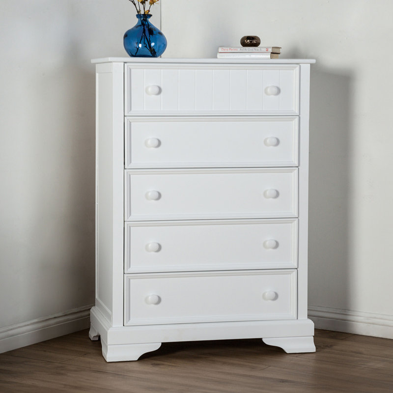 Commode transitionnelle Fanton, blanc