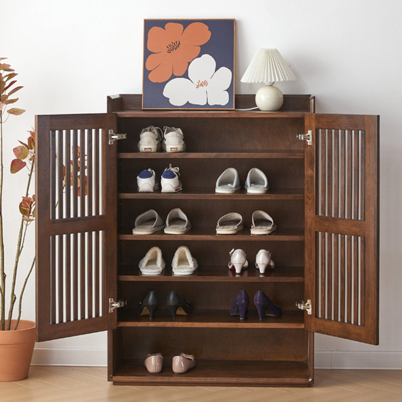 Armoire de rangement pour chaussures Grille
