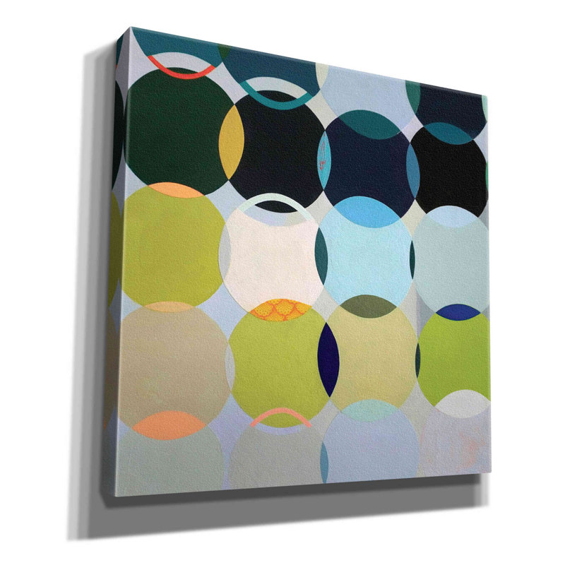 " Circles No. 1 " by Naomi Taitz Duffy, 12" H x 12" W x 0.75" D