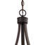 Raynham 6 - Light Bronze Unique/Statement Pendant