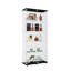 Vitrine vitrée à deux portes avec 5 tablettes, noir-829304890