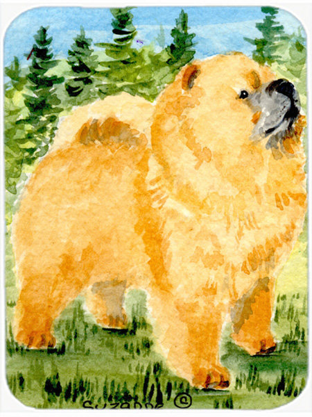 Chow Chow Tempered Glass Cutting Board