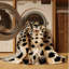 Washable Asiatic Cheetah Big Cats Area Rug-2108958010