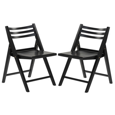 JACIE WOOD SEAT FOLDING CHAIR